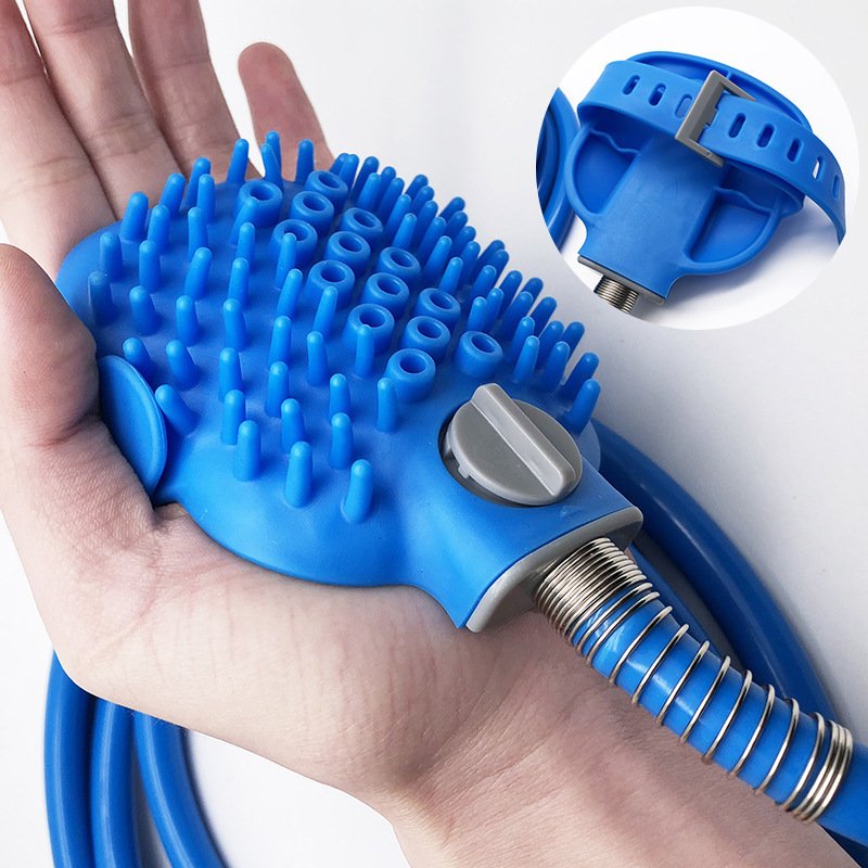 Pet Cleaning Supplies Outdoor Shower Bath Brush Dog - Image 5