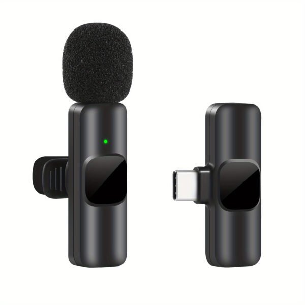 Wireless Lavalier Lapel Microphone For IPhone IPad Professional Wireless Clip Mic - Cordless Omnidirectional Condenser Recording Mic For Interview Video Podcast Vlog YouTube - Image 7