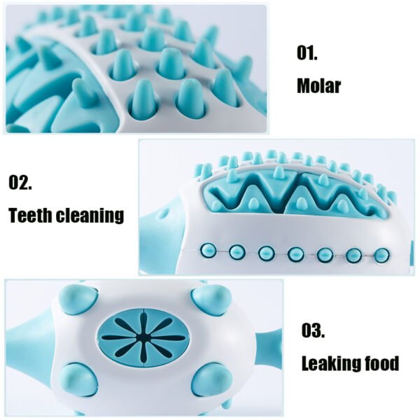 Pet Dog Toy Interactive TPR Leaking Food Toys For Small Large Dogs Cat Chewing Toys Pet Tooth Cleaning Indestructible Puppy Toys - Image 6