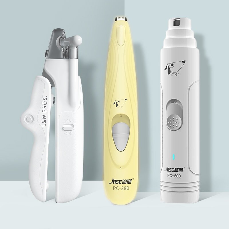 Pet Nail Clippers With LED Light Dogs Cat Nail Scissors Professional Trimmer Tool Care Grooming Supplies - Image 6