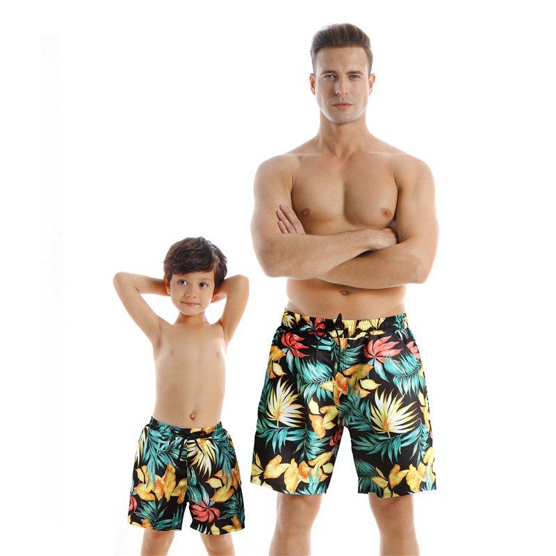 New Style Parent Child Swimwear Quick Drying Beach Pants - Image 5