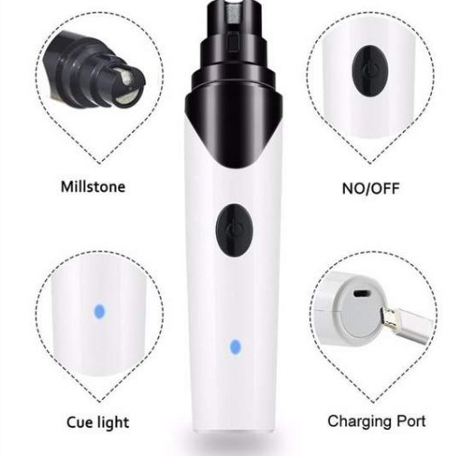 Pet Dog Cat Pencil Sharpener, Electric Nail Clippers Cleaning Nail Clippers - Image 2
