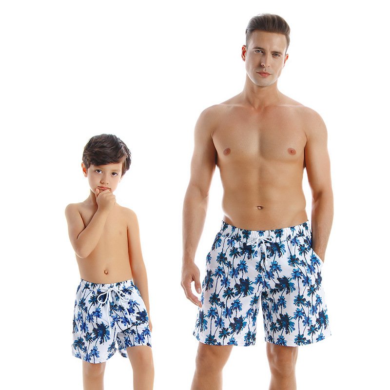New Style Parent Child Swimwear Quick Drying Beach Pants - Image 6