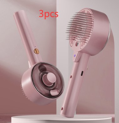 Animal Hair Remover Brush Dog And Cat Steam Brush Pet Self Cleaning Dog Brush Grooming Removes Cat Hairs Cat Dog Accessories Pet Products - Image 6
