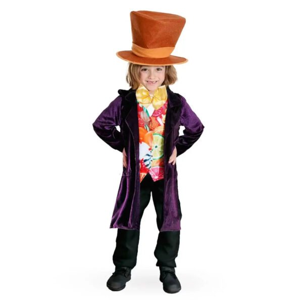 Chocolate Factory Boss Costume For Boys - Kids Chocolate Factory Fancy Dress - For World Book Day - Book Week - Image 2