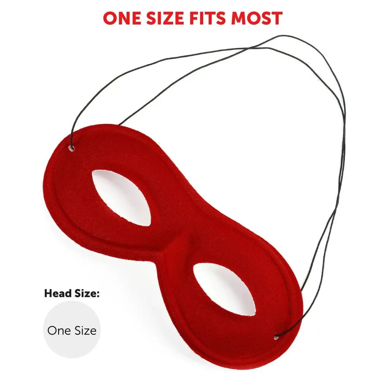 Kids Potato Superhero Costume - Red Cape, Eye Mask, Gloves & Black Belt - Childs World Book Day / Book Week Fancy Dress Costume - Image 6