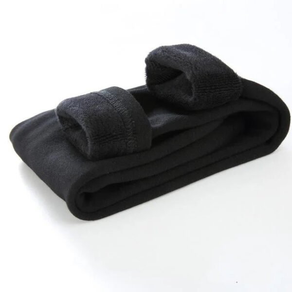 Kids Boys Pants Autumn Winter Thicked Warm Girls Leggings Solid color Children's Pant - Image 7