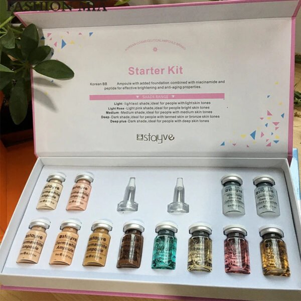 Stayve 8ml BB Cream Glow Essence Starter Kit Facial Niacinamide Foundation Moisturiseing Cream Skin Care Beauty - Image 3