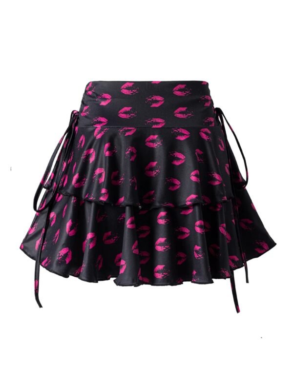 2025 New Leopard Print Skirt Women Summer Fashion Outdoor Versatile High Waist Slim Fit Elastic Waist Short Skirt Goods In Stock
