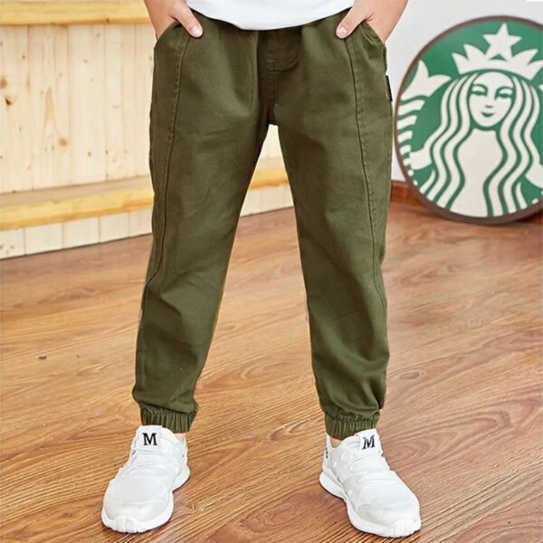 Spring Autumn Cotton Boys Pants Children Trousers Casual Kids Sports Pants 3 4 5 6 7 8 9 10 11 12 13 Years Teenager Boys Clothes - Image 5