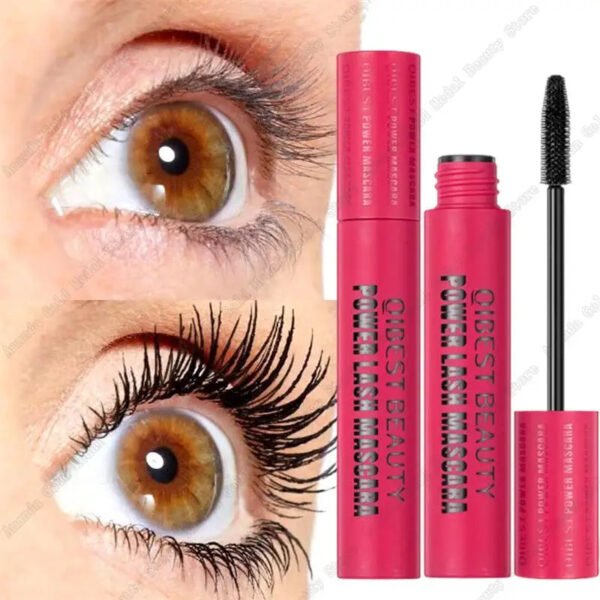 5D Waterproof Mascara Lengthening Eyelashes Women's Make-up Waterproof Mascara Black Silk Fibre Mascara Korean Cosmetics New - Image 3