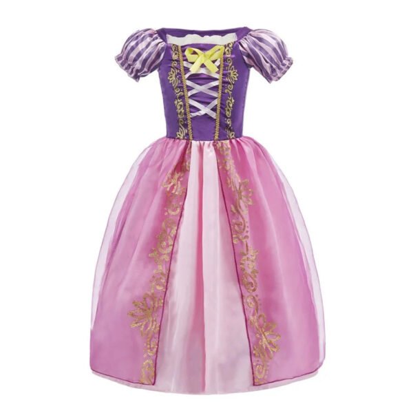 Kids Princess Costume Children Elsa Anna Halloween Dress Girl Jasmine Moana Dinner Dress Rapunzel Mermaid Pageant Disguise 3-10Y - Image 9