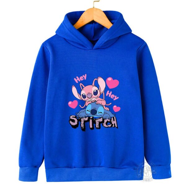 Disney Stitch Street Fashion Sweater for Boys and Girls, Children's Sports Pullover, Outdoor Sports Hoodie - Image 7