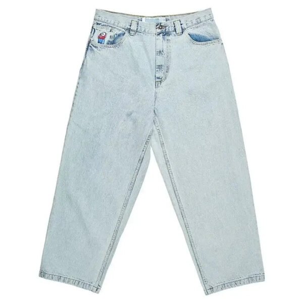 Y2K Big boy Jeans for Men Streetwear Baggy Jeans Embroidery Denim Leisure Simple Dime Pants Women Jeans Mujer Hot traf jean - Image 7