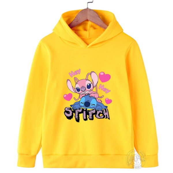 Disney Stitch Street Fashion Sweater for Boys and Girls, Children's Sports Pullover, Outdoor Sports Hoodie - Image 14