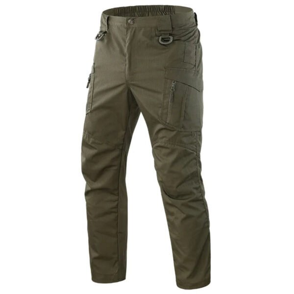 Men City Pants Cargo Trousers Multi-pocket Waterproof Wear-resistant Casual Training Overalls  Fat Cargo Quick Dry Pants - Image 9