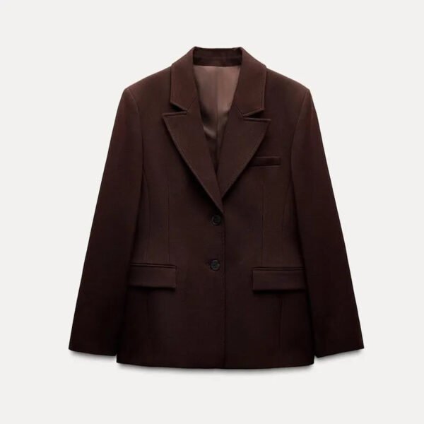 Women Office Blazer Skirt Suit Elegant Laple Slim Hip Packege Full Sleeve Coat A-line Skirt Set Female 2025 Spring Lady Outfits - Image 8
