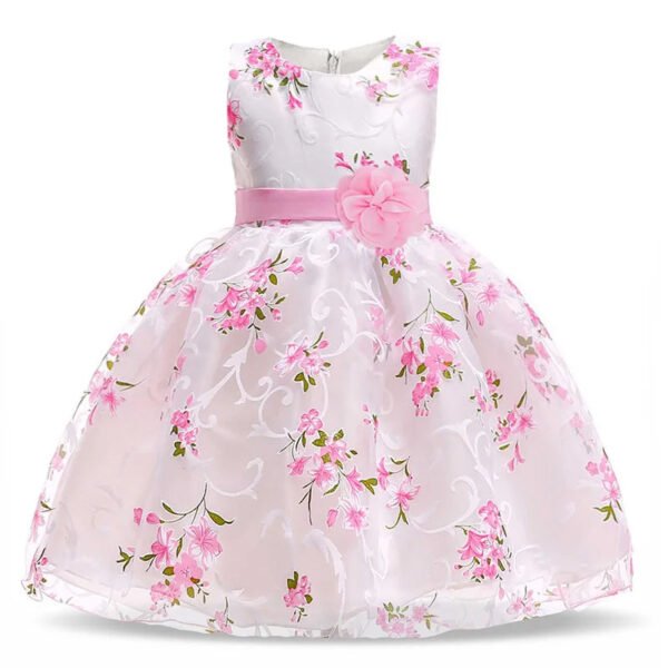 Long Formal Bridesmaid Teens Girls Dress Lace Children Costume Princess Party Flower Kids Clothes Wedding Evening 10 12 Vestidos - Image 7