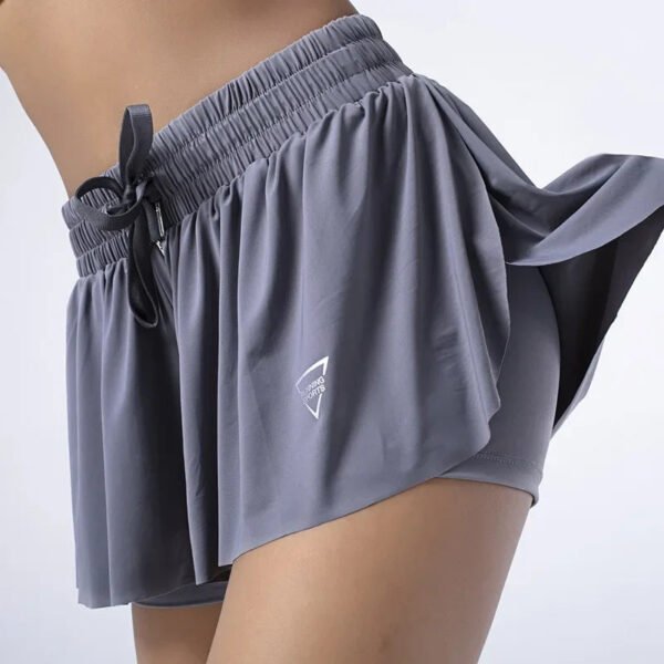 New Women Shorts Skirts High Waist Breathable Sweat Shorts Summer Security Pants Woman Sports Skirts Gym Yoga Shorts Sportswear - Image 14