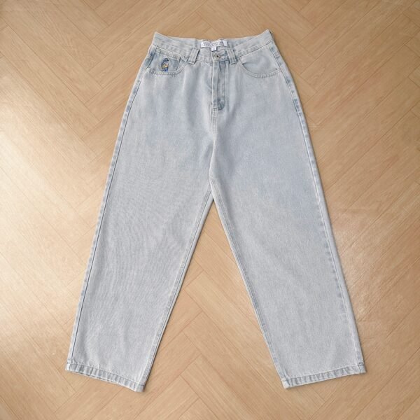 Y2K Big Baggy Boy Jeans for Men Streetwear Baggy Jeans Embroidery Denim Leisure Denim Pants Women Jeans Mujer Hot - Image 11