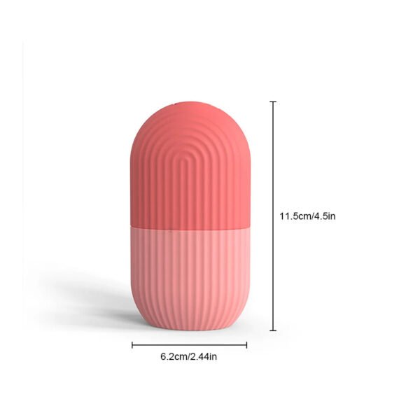 Silicone Ice Facial Roller Skin Care Beauty Lifting Contouring Tools Ice Cube Trays Ice Globe Balls Face Massager Skin Care Tool - Image 2
