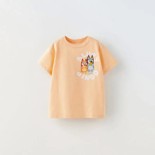 Summer New Tees Boys Children Printing Cute TShirt Toddler Casual Loose Trendy Costume Girls Thin Versatile Crewneck Tops - Image 2