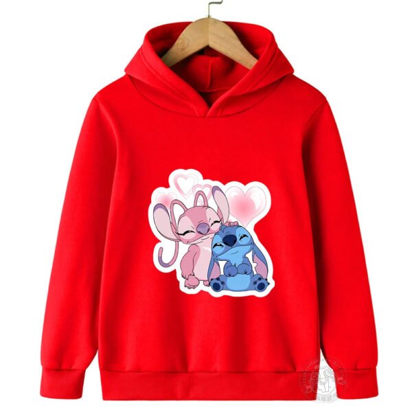 Disney Stitch Street Fashion Sweater for Boys and Girls, Children's Sports Pullover, Outdoor Sports Hoodie - Image 10