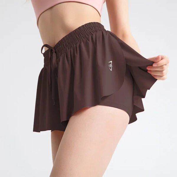 New Women Shorts Skirts High Waist Breathable Sweat Shorts Summer Security Pants Woman Sports Skirts Gym Yoga Shorts Sportswear - Image 13