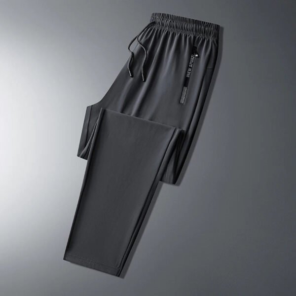 Ice Silk New Pants for Men's Summer Thin Style Sports Quick Dried Straight Leg Draping Wide Leg Pants Casual Long Pants for Men - Image 10