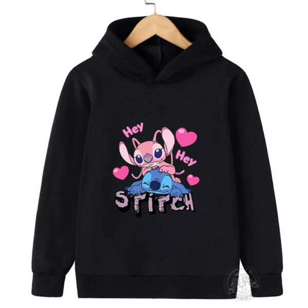 Disney Stitch Street Fashion Sweater for Boys and Girls, Children's Sports Pullover, Outdoor Sports Hoodie - Image 6