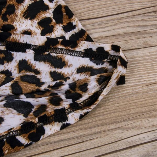 Leopard Printing High Waist Skirt Women Sexy Pencil Bodycon Pack Hip Mini Skirt For Women - Image 5