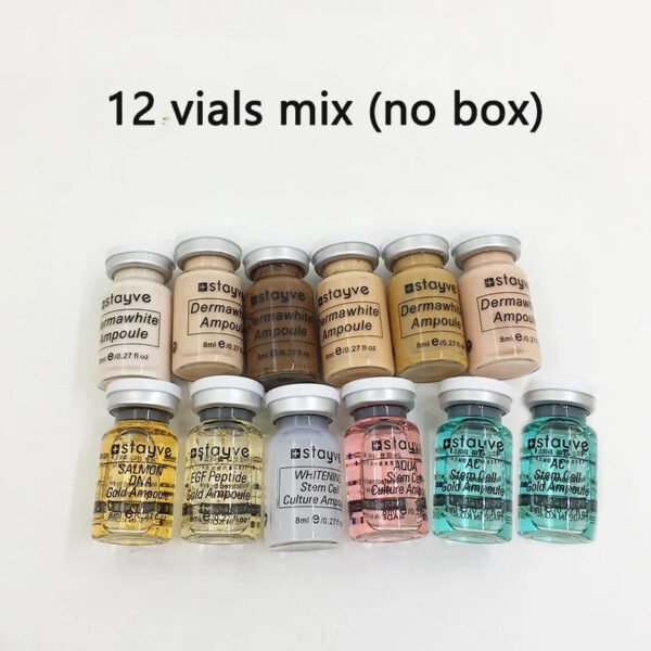 Stayve 8ml BB Cream Glow Essence Starter Kit Facial Niacinamide Foundation Moisturiseing Cream Skin Care Beauty - Image 23