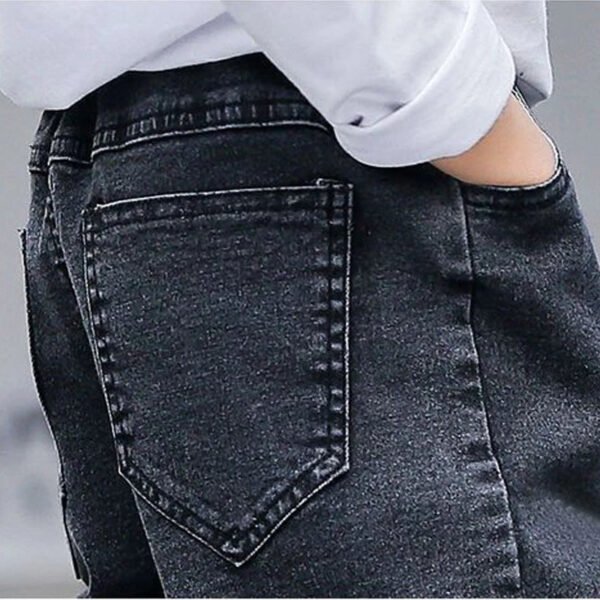 IENENS Kids Boys Jeans Baby Clothes Classic Pants Children Denim Clothing Infant Boy Casual Bowboy Bottoms Trousers  4-11 Years - Image 5