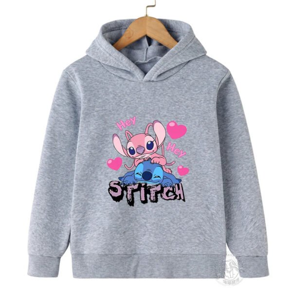 Disney Stitch Street Fashion Sweater for Boys and Girls, Children's Sports Pullover, Outdoor Sports Hoodie - Image 12