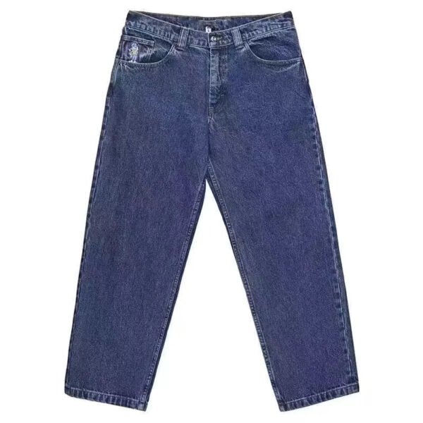Y2K Big boy Jeans for Men Streetwear Baggy Jeans Embroidery Denim Leisure Simple Dime Pants Women Jeans Mujer Hot traf jean - Image 12