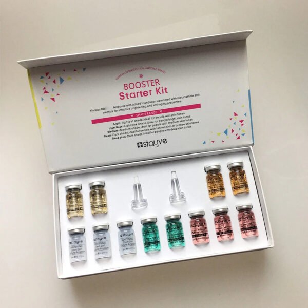 Stayve 8ml BB Cream Glow Essence Starter Kit Facial Niacinamide Foundation Moisturiseing Cream Skin Care Beauty - Image 5