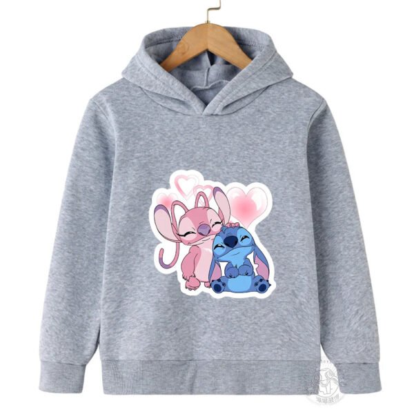 Disney Stitch Street Fashion Sweater for Boys and Girls, Children's Sports Pullover, Outdoor Sports Hoodie - Image 13