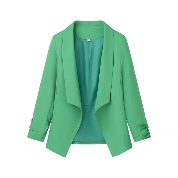 TRAF 2025 Woman Fashion Candy Mini Suits Casual Slim 6-color Soft Coats Spring - Image 11