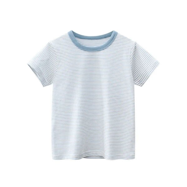 Children Short Sleeve T-shirts Korean Version Kids Clothing Boy Baby Cotton Tees 2-9 Years Summer Cartoon Tops - Image 13