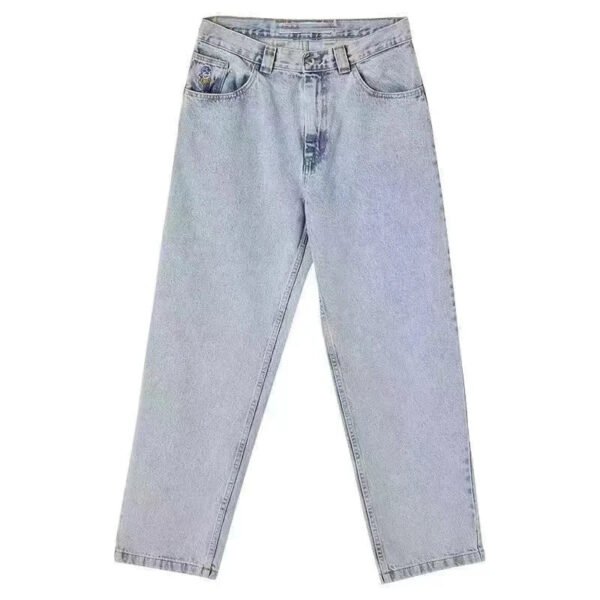 Y2K Big boy Jeans for Men Streetwear Baggy Jeans Embroidery Denim Leisure Simple Dime Pants Women Jeans Mujer Hot traf jean - Image 10