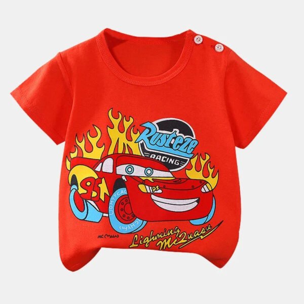 Children's Clothing T-Shirt  Kids Clothes Boys Girls Summer Cartoon Tops Short Sleeve Clothes 100% Cotton Baby Clothing - Image 10