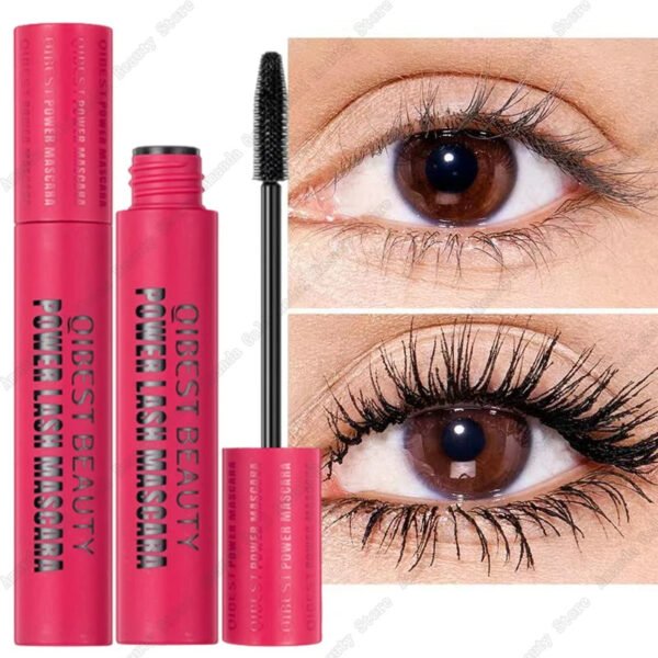 5D Waterproof Mascara Lengthening Eyelashes Women's Make-up Waterproof Mascara Black Silk Fibre Mascara Korean Cosmetics New - Image 9