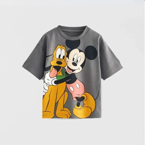 Summer New Tees Boys Children Printing Cute TShirt Toddler Casual Loose Trendy Costume Girls Thin Versatile Crewneck Tops - Image 8