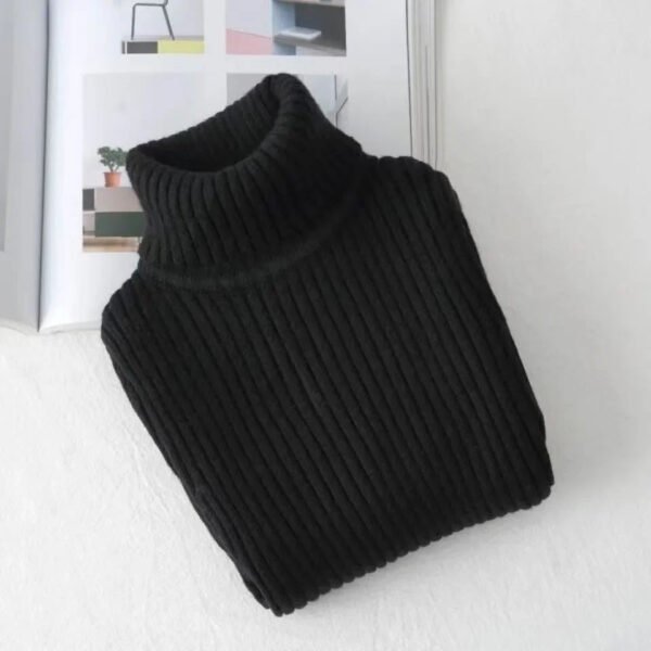 Baby Girls Winter Turtleneck Knitted Sweaters Clothes 2024 Autumn Children Boys Pullover Kids Knitwear - Image 9