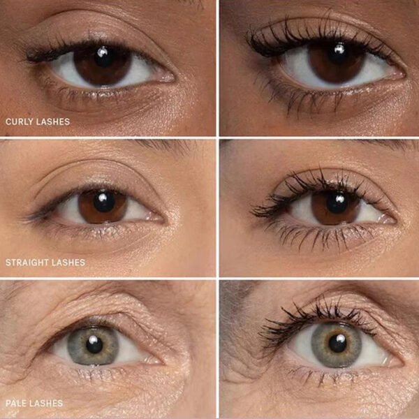 5D Waterproof Mascara Lengthening Eyelashes Women's Make-up Waterproof Mascara Black Silk Fibre Mascara Korean Cosmetics New - Image 2