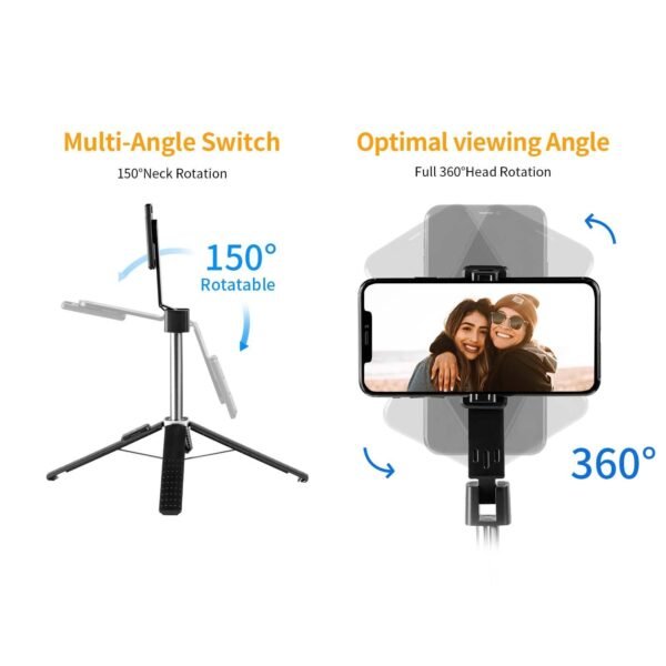 Selfie Stick Bluetooth Remote Phone Holder Tripod Stand For  Universal - Image 10