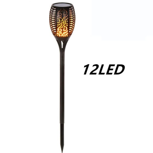 Solar Flame Flickering Garden Led Light Ip65 Outdoor Solar Tiki Torch Light Spotlights Landscape Decoration Led Lamp - Image 10