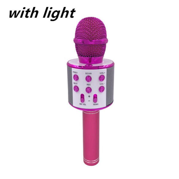 Wireless Microphone Portable Bluetooth Mini Home Ktv For Music Playing Singing Speaker Player - Image 10