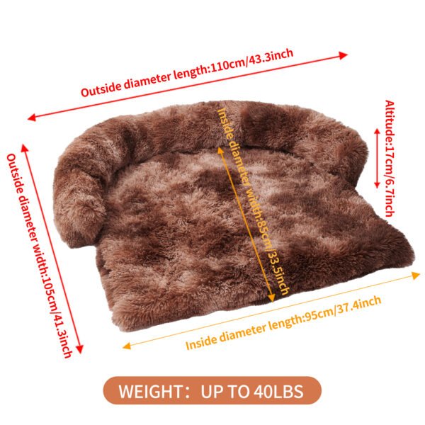 Machine Washable With Movable Lid, Pet Indoor Sofa Cushion - Image 5