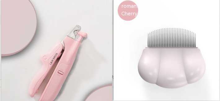 Pet Nail Clippers With LED Light Dogs Cat Nail Scissors Professional Trimmer Tool Care Grooming Supplies - Image 10